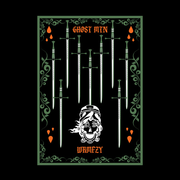 WRMFZY X GHOST MTN - SWORDS TEE - BLACK