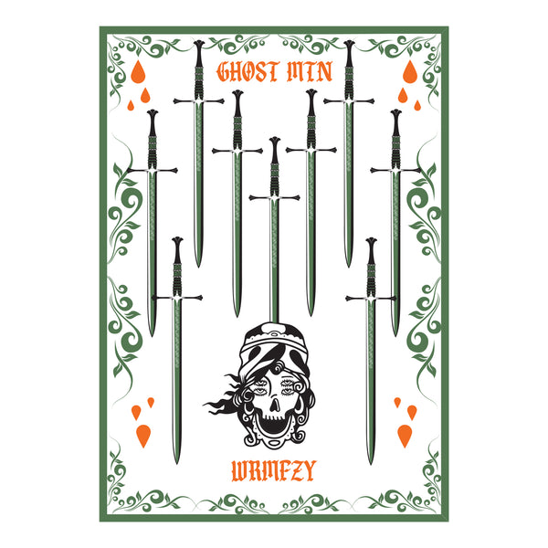 WRMFZY X GHOST MTN - SWORDS TEE - WHITE
