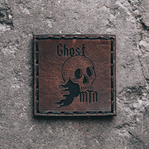 Branded Ghosty Patch - Leather